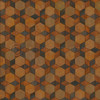 Illuminated Starmaker - vinyl floor cloth sizes 36x36, 48x48