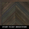 The Legacy American Statesman - vinyl floor cloth swatch sample