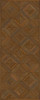 School of Thought A Matter of Fact - vinyl floor cloth  sizes 30x75, 36x90