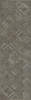 School of Thought Applying Thought - vinyl floor cloth sizes 24x77, 30x96, 26x83, 36x115