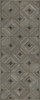 School of Thought Bright Idea - vinyl floor cloth sizes 30x75, 36x90