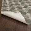 Woodson Voysey - vinyl floor cloth underside 