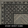 University Columbia - vinyl floor cloth swatch sample