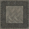 University Columbia - vinyl floor cloth sizes 60x60, 72x72