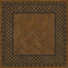 University Dulwich - vinyl floor cloth sizes 60x60, 72x72