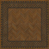 University Dulwich - vinyl floor cloth sizes 84x84, 96x96, 120x120