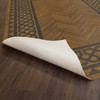 University Dulwich - vinyl floor cloth underside 