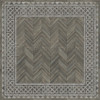 University Glasgow - vinyl floor cloth sizes 84x84, 96x96, 120x120