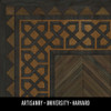 University Harvard - vinyl floor cloth swatch sample