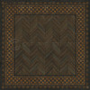 University Harvard - vinyl floor cloth sizes 84x84, 96x96, 120x120