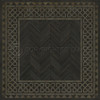 University Yale - vinyl floor cloth sizes 60x60, 72x72