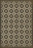 Classic Pattern 3 There's no Place Like Home - vinyl floor cloth sizes 96x140, 120x175