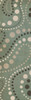 Classic Pattern 12 Hocus Pocus - vinyl floor cloth sizes 24x77, 30x96, 26x83, 36x115