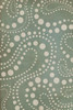 Classic Pattern 12 Out of the Blue - vinyl floor cloth all rectangle sizes 