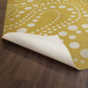 Classic Pattern 12 Rise and Shine - vinyl floor cloth underside 