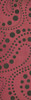 Classic Pattern 12 Serendipity - vinyl floor cloth sizes 24x77, 30x96, 26x83, 36x115