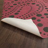Classic Pattern 12 Serendipity - vinyl floor cloth underside 