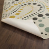 Classic Pattern 12 Shape of Things to Come - vinyl floor cloth underside 