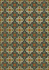 Pattern 33 Annas Garden vinyl floor cloth size 84x120