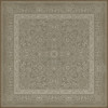 Pattern 76 Brillig - vinyl floor cloth square sizes 