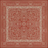 Pattern 76 Mimsy - vinyl floor cloth square sizes 