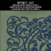 Pattern 77 Liszt - vinyl floor cloth swatch sample