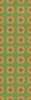 Pattern 78 That 70's Floor - vinyl floor cloth sizes 24x77, 30x96, 26x83, 36x115