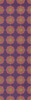 Pattern 78 Tutti Frutti - vinyl floor cloth sizes 24x77, 30x96, 26x83, 36x115