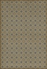 Pattern 81 Dining Car - vinyl floor cloth sizes 96x140, 120x175