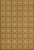 Pattern 81 Earlybird Special - vinyl floor cloth sizes 20x30, 24x36, 30x44, 38x56