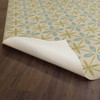 Pattern 81 Mom's Kitchen - vinyl floor cloth underside 