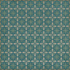 Pattern 81 Oceanside Inn - vinyl floor cloth sizes 60x60, 72x72
