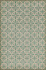 Pattern 81 The Bluebird Cafe - vinyl floor cloth sizes 20x30, 24x36, 30x44, 38x56