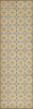 Pattern 81 The Breakfast Club - vinyl floor cloth sizes 24x77, 30x96, 26x83, 36x115