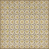 Pattern 81 The Breakfast Club - vinyl floor cloth sizes 84x84, 96x96, 120x120