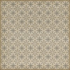 Pattern 81 The Carhop - vinyl floor cloth sizes 60x60, 72x72