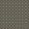 Pattern 81 Uptown Diner - vinyl floor cloth size 84x84