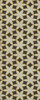 Pattern 79 Casablanca - vinyl floor cloth sizes 30x75, 36x90