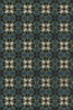 Pattern 80 Bette Davis - vinyl floor cloth sizes 20x30, 30x44, 38x56