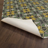 Pattern 80 Jean Harlow - vinyl floor cloth underside