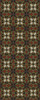 Pattern 80 Sophia Loren - vinyl floor cloth sizes 30x75, 36x90