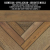 Appalachian: A Brighter World - vinyl floor cloth swatch sample