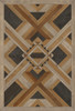 Appalachian: Wooded Slopes - vinyl floor cloth sizes 52x76, 70x102
