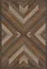 Bohemian: Bohemia Proper - vinyl floor cloth sizes 52x76, 70x102