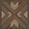 Bohemian: Bohemia Proper - vinyl floor cloth sizes 36x36, 48x48