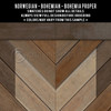 Bohemian: Bohemia Proper - vinyl floor cloth swatch sample
