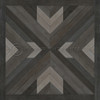 Bohemian: Bohemia After Dark - vinyl floor cloth sizes 36x36, 48x48