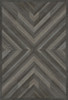 Bohemian: Queen of Bohemia - vinyl floor cloth sizes 96x140, 120x175