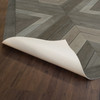 Bohemian: Queen of Bohemia - vinyl floor cloth underside 