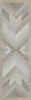Bohemian: Alps - vinyl floor cloth sizes 24x77, 30x96, 26x83, 36x115